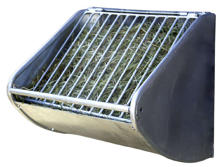 KERBL Heuraufe mit Futterspargitter